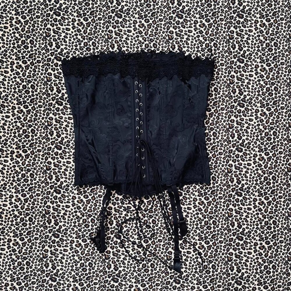 Frederick’s of Hollywood black corset - Picture 3 of 7